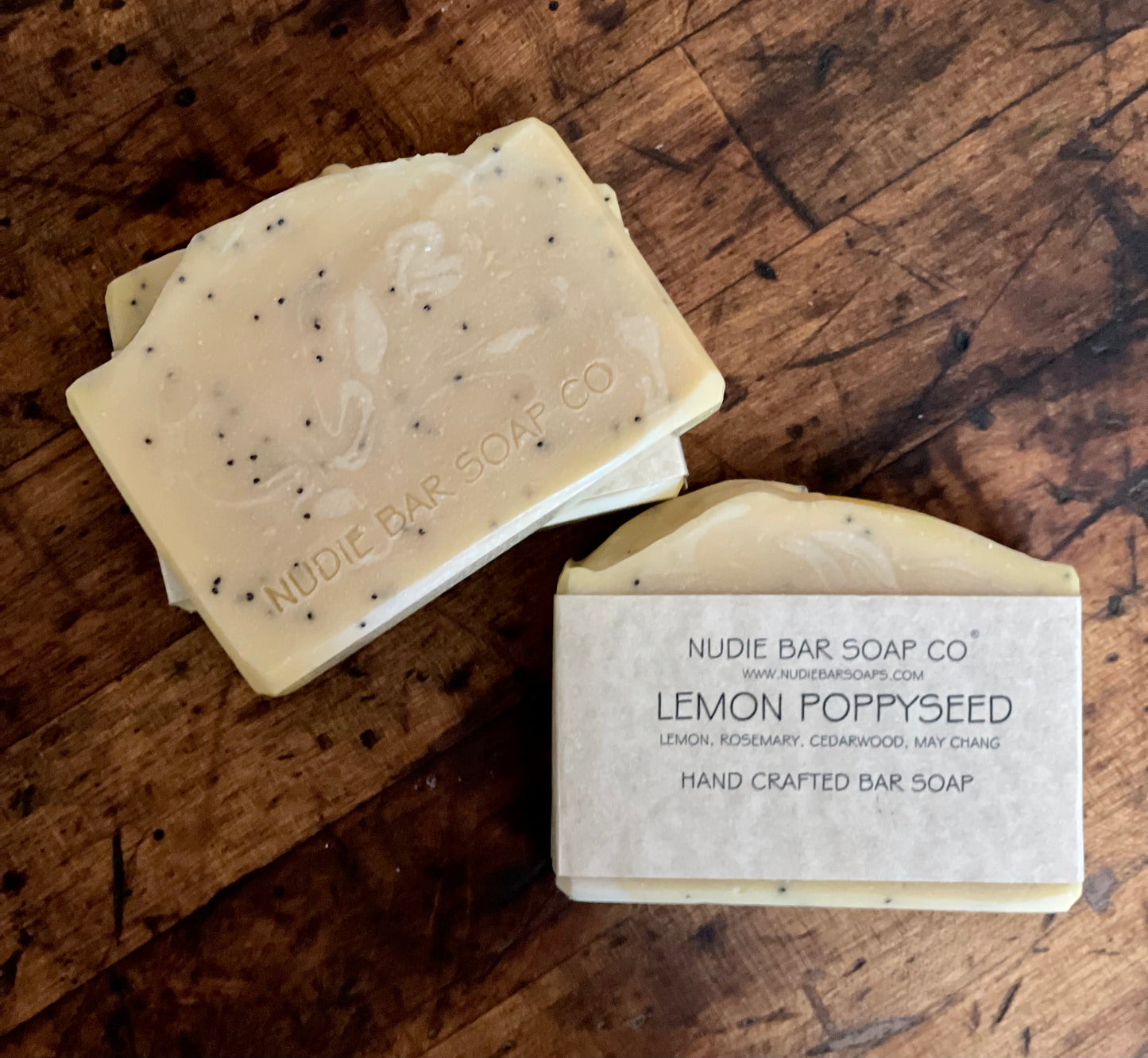 LEMON & POPPYSEED BAR SOAP