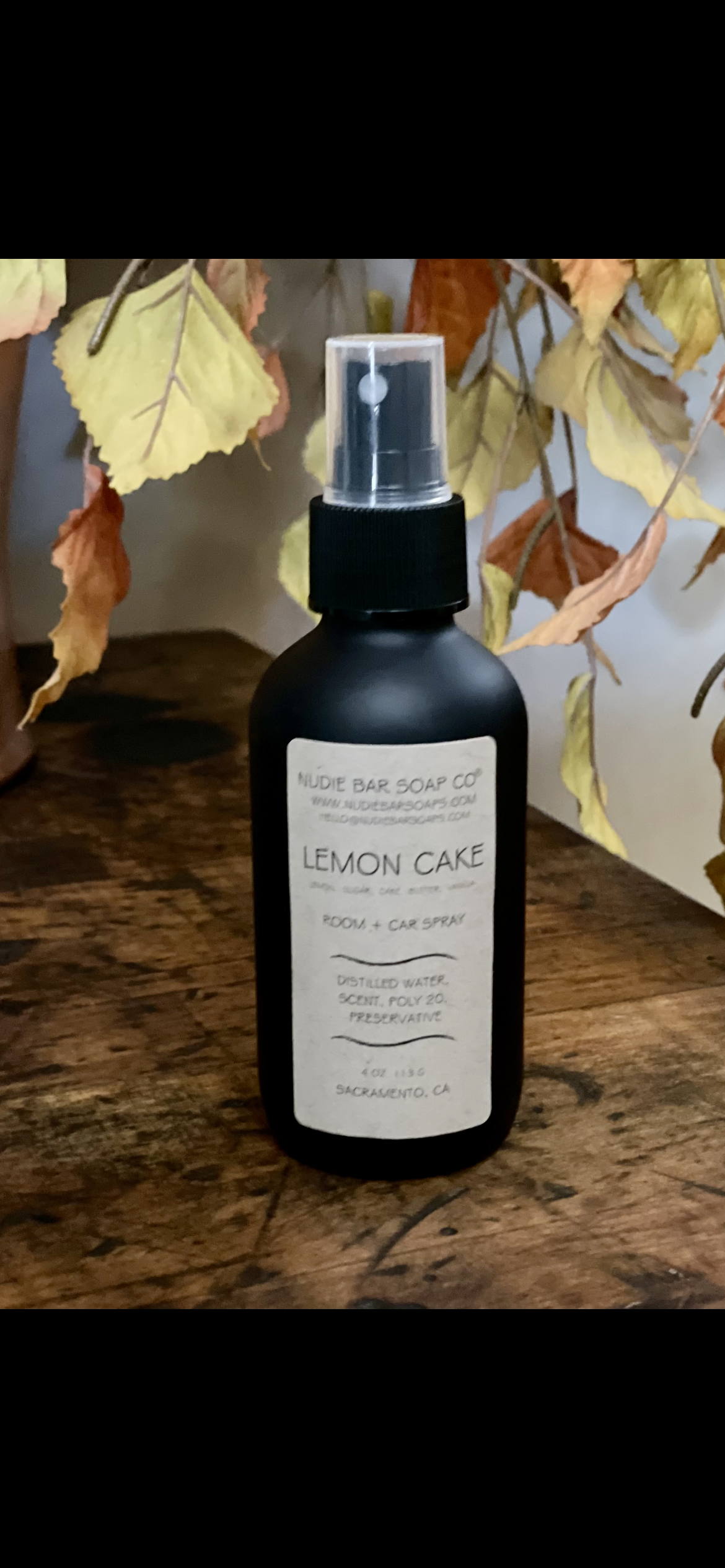 LEMON CAKE ROOM + CAR SPRAY 4oz